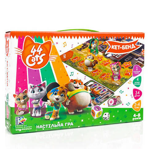 

Настольная игра "44 Кота. Кэт-бэнд" (укр.)