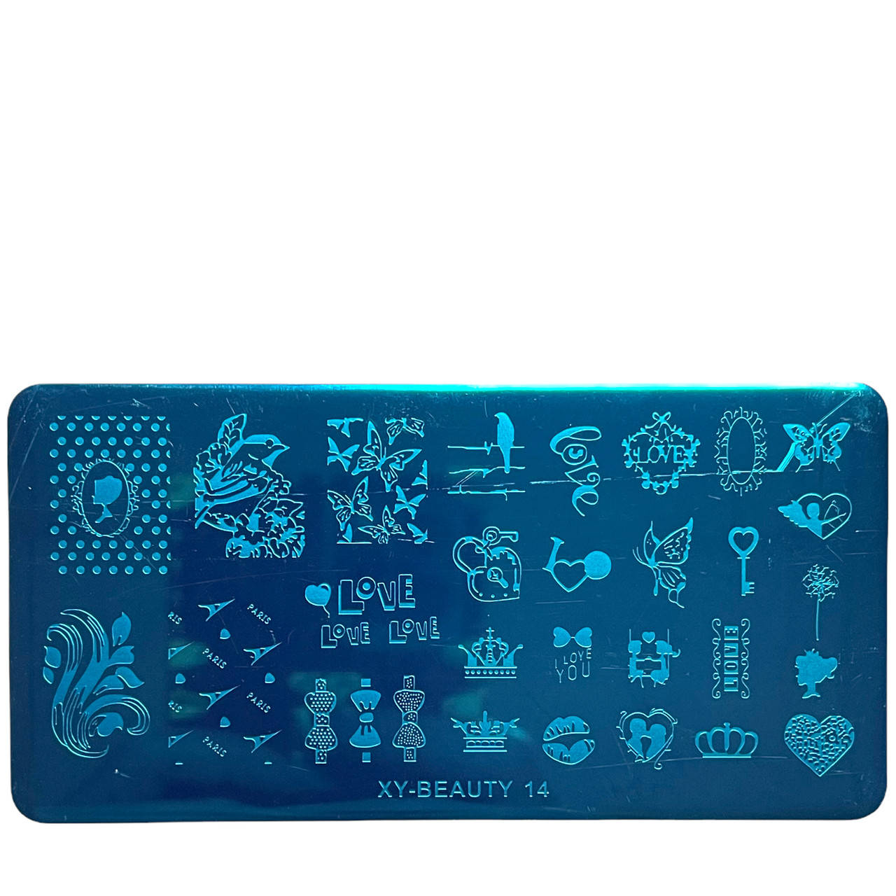 

Диск для стемпинга металлический, маленький (12 см * 6 см) XY-BEAUTY 14 (77)