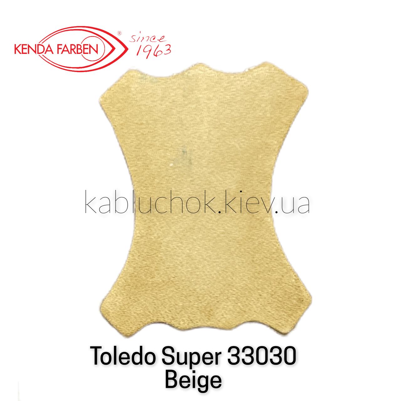 

Краска для кожи Kenda Farben TOLEDO SUPER 100/1000 мл 45 цветов 100, 33030 Beage