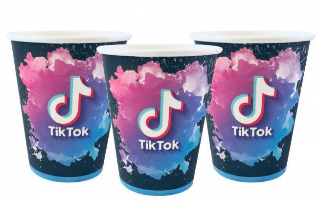 

Стаканчики бумажные (10шт/уп. 250мл.) "Тик Ток" одноразовые детские редкие малотиражные