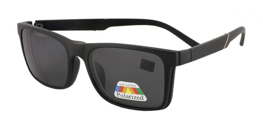 

Унисекс очки с белой линзой (с насадкой polarized) для коррекции зрения, Белый