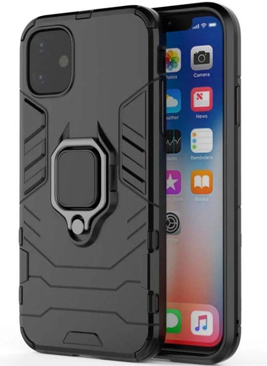 

Накладка Transformer Ring iPhone 11 black, Черный