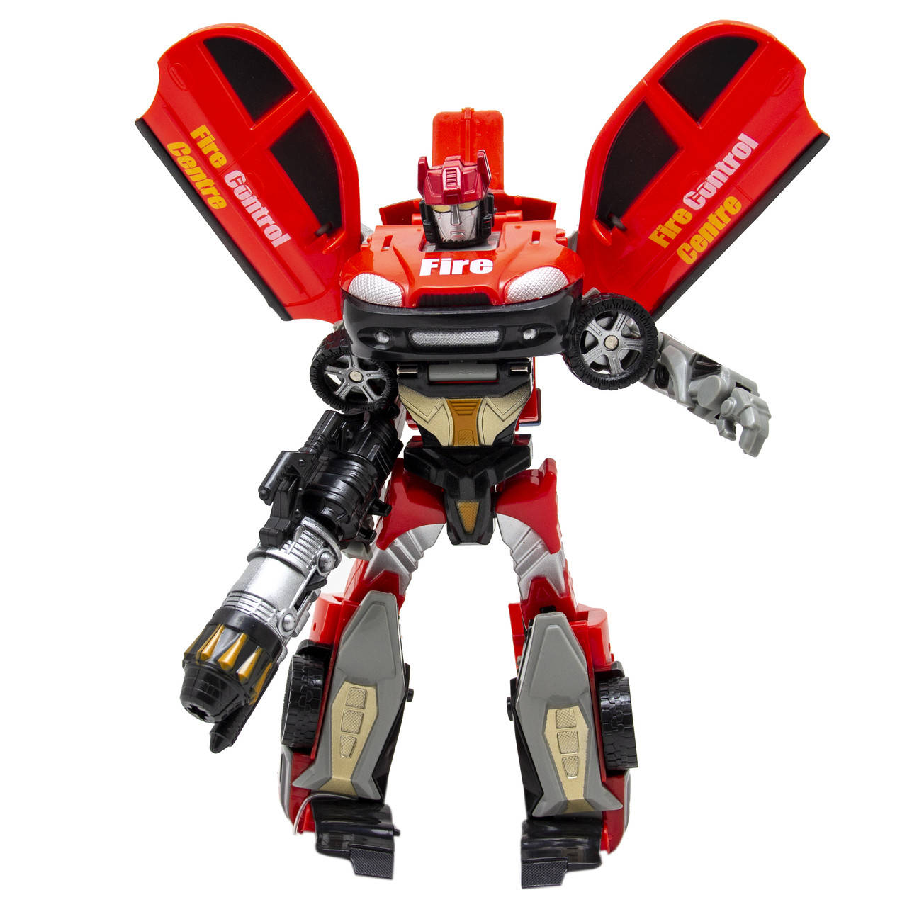 

Трансформер робот-андроид, пожарная машина, красный (10808-1)