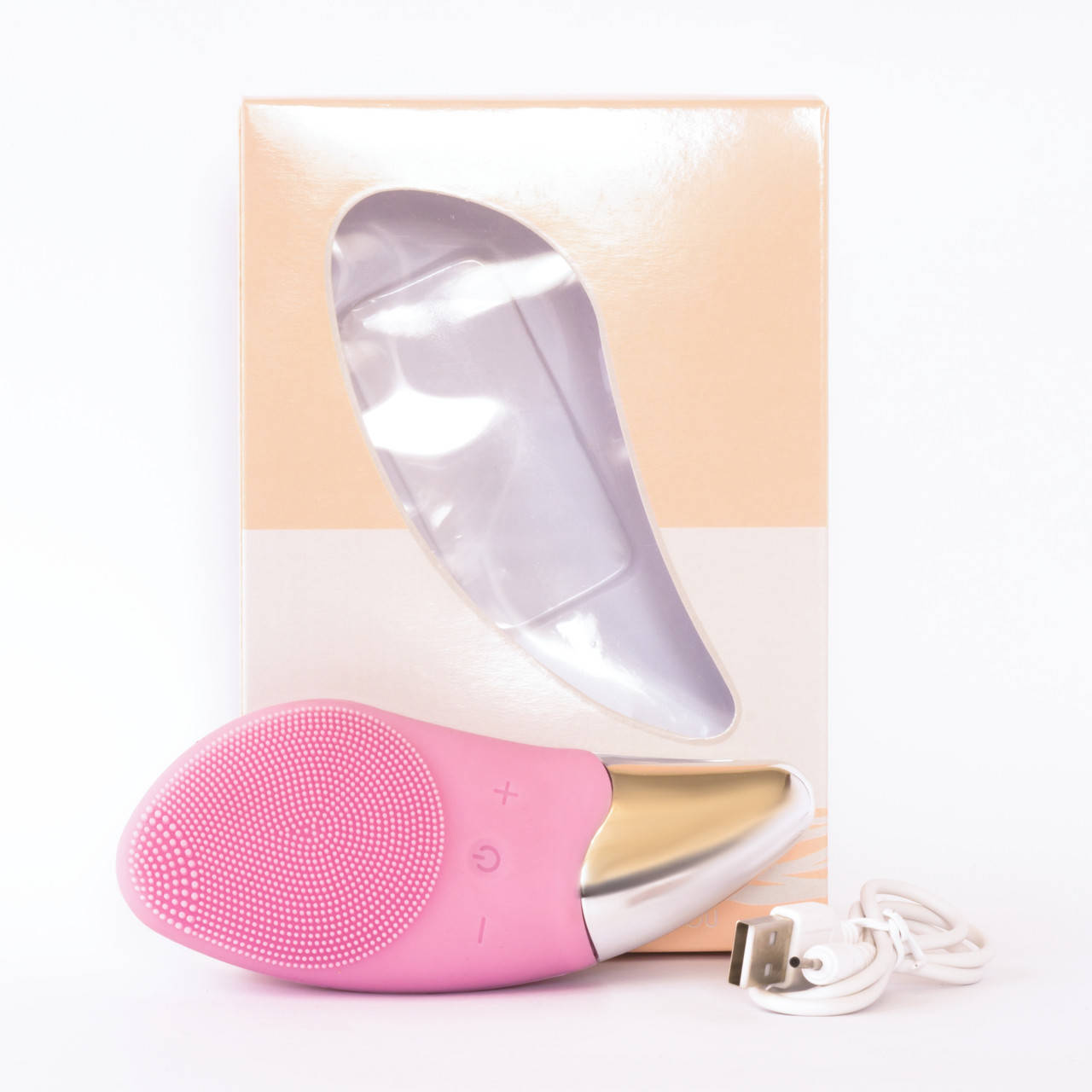 

SONIC FACIAL BRUSH силиконовый вибро массажер для чистки и ухода за лицом