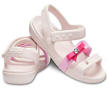 

Детские кроксы Crocs Keeley Charm Sandal Kid's, Розовый