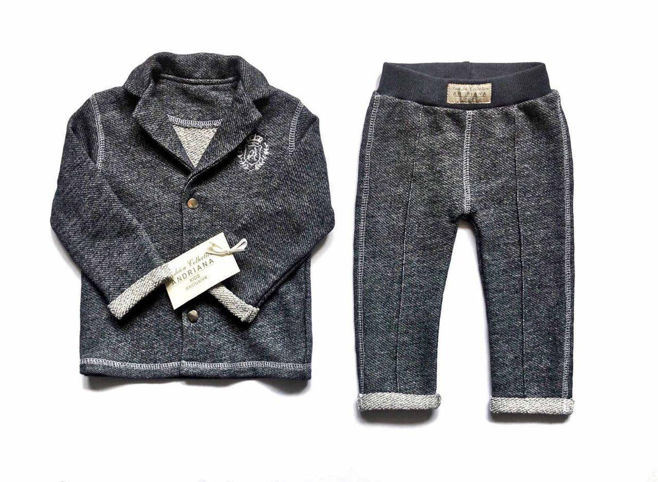 

Костюм двойка с пиджаком от 1 до 4 лет Andriana Kids 92