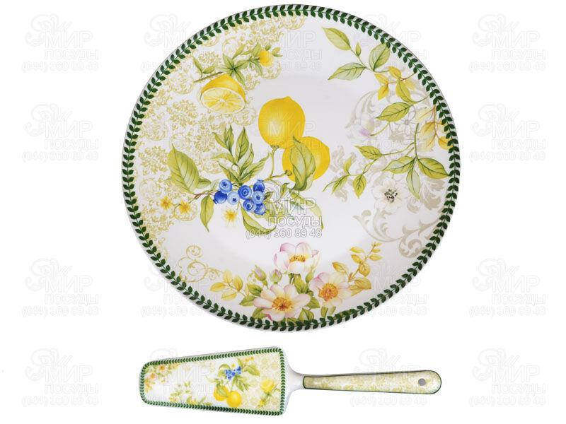 

Lefard China Тортовница с лопаткой Лимон 27см 924-359