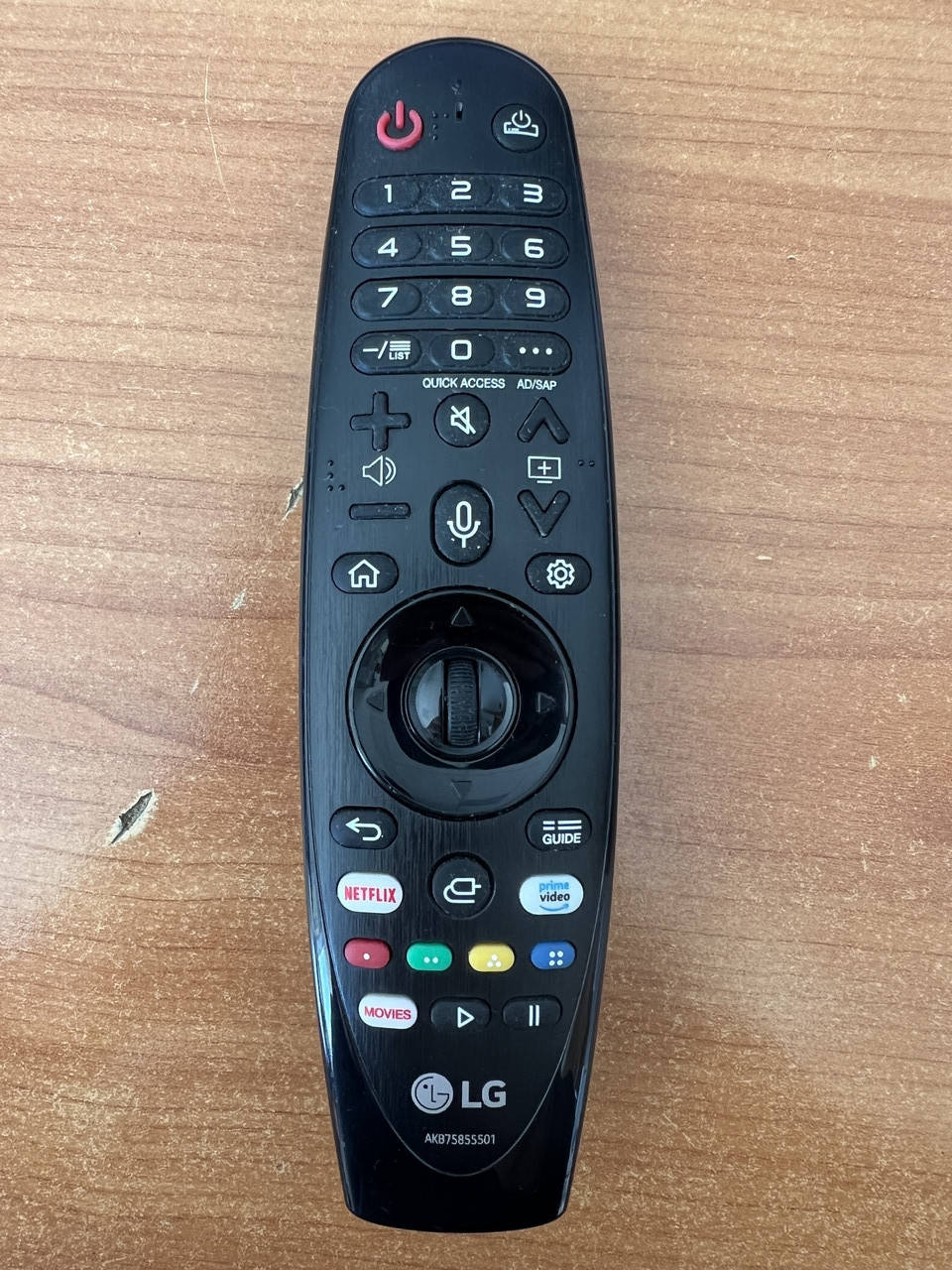 

Пульт LG Magic Remote MR20GA, Черный
