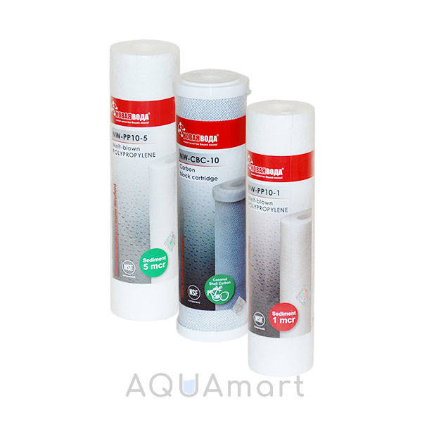 

Комплект картриджей НОВАЯ ВОДА №3_1 Lux