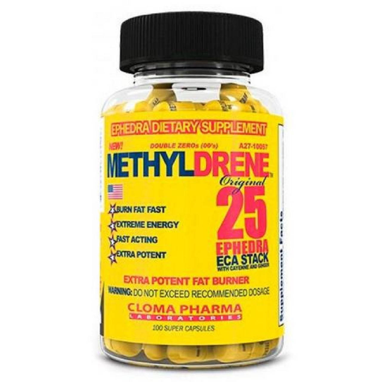 

Жиросжигатель Cloma Pharma Methyldrene 100 caps Метилдрен для сушки и похудения