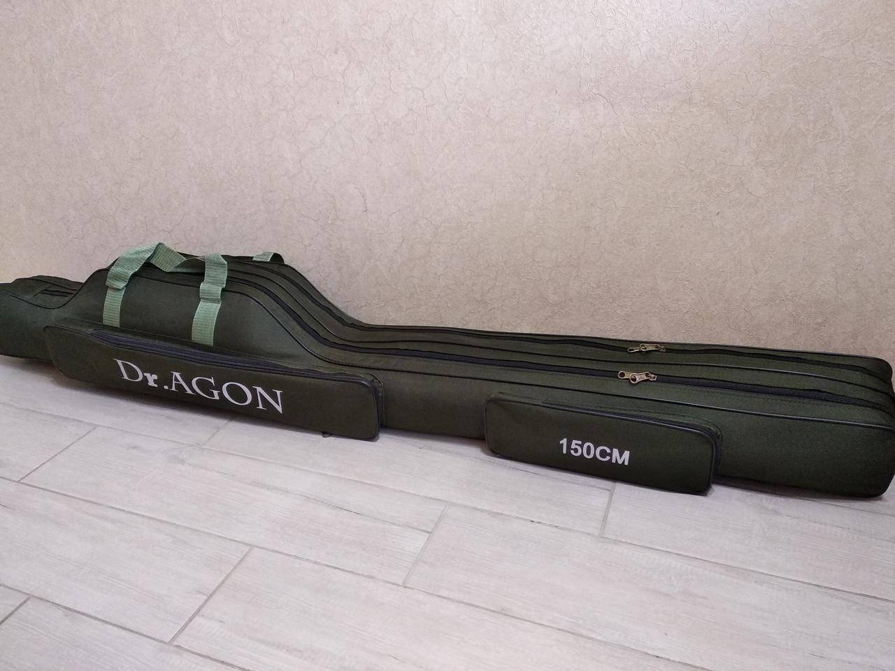 

Чехол для удилищ Dr.Agon 150 см 2 отделения