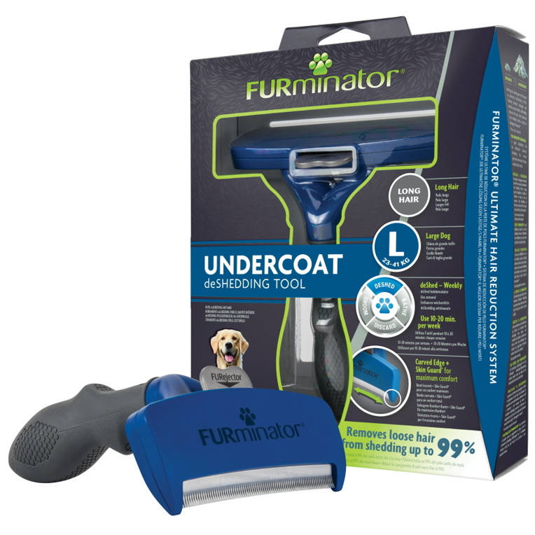 

Furminator Long Hair Large Dog фурминатор для длинношерстных собак 23-41кг