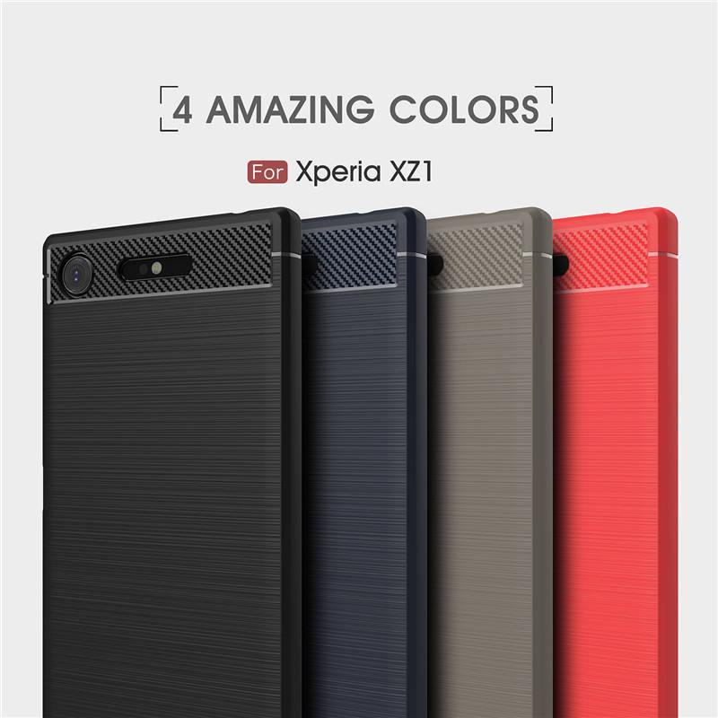 

TPU чехол накладка Urban для Sony Xperia XZ1 G8342 (4 цветов), Разные цвета