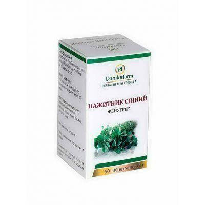

Фенугрек (Пажитник) таблетки 90 шт по 0.4 г