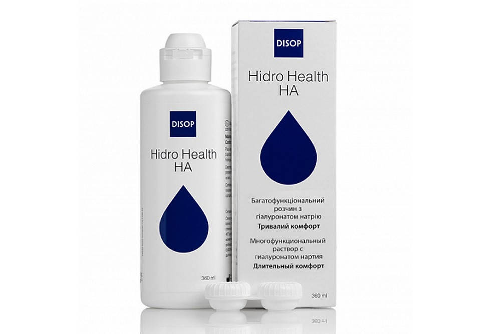 

Раствор для контактных линз Disop Hidro Health HA 360 мл