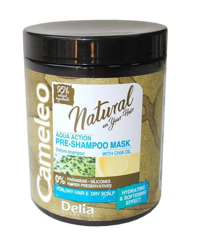 

Очищающая пре-маска для волос Delia Cosmetics Cameleo Natural 250 мл