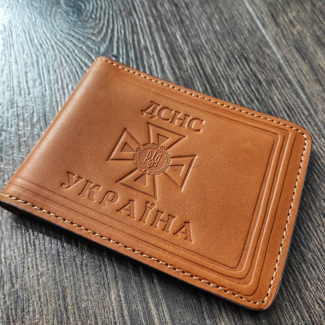 

Желтая кожаная обложка ДСНС, Желтый
