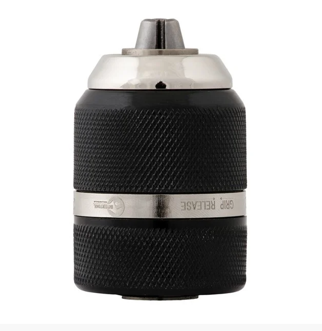 

Патрон для дрели самозажимной 1/2"- 20, 2-13мм, цельнометаллический Peacock