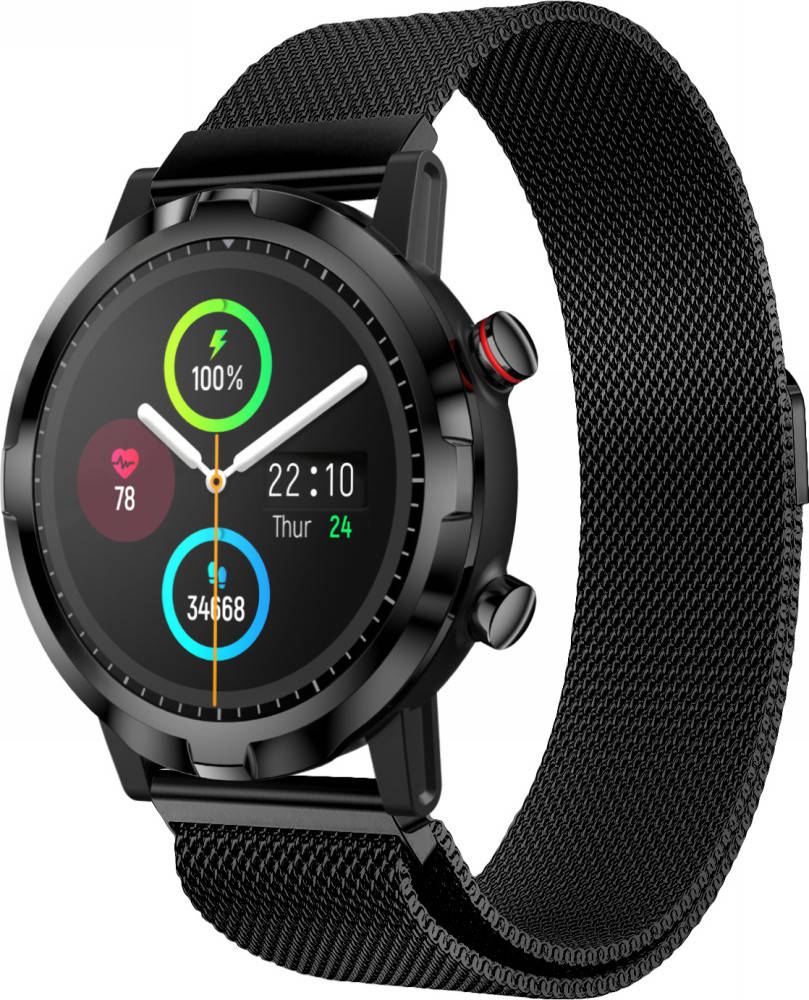 

Миланская Петля Milano Haylou Smart Watch RT LS05S Black (Хайло Смарт Вотч РТ ЛС05С)