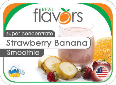 

Ароматизатор Real Flavors Strawberry Banana Smoothie (Клубнично-банановый смузи) 50мл