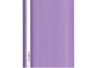 

Скоросшиватель с прозрачным верхом А4 с перфорацией глянцевый лавандовый Economix E31510-88