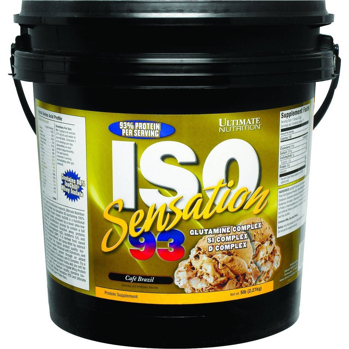 

Протеин Изолят Iso Sensation 2270g (Café Brasil)