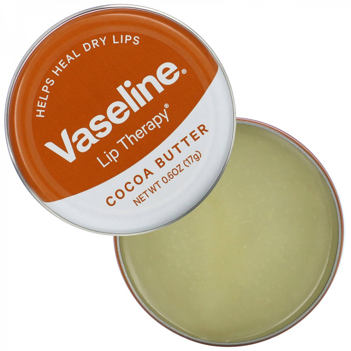 

Бальзам для губ с маслом какао Vaseline Lip Therapy Cocoa Butter 20 г