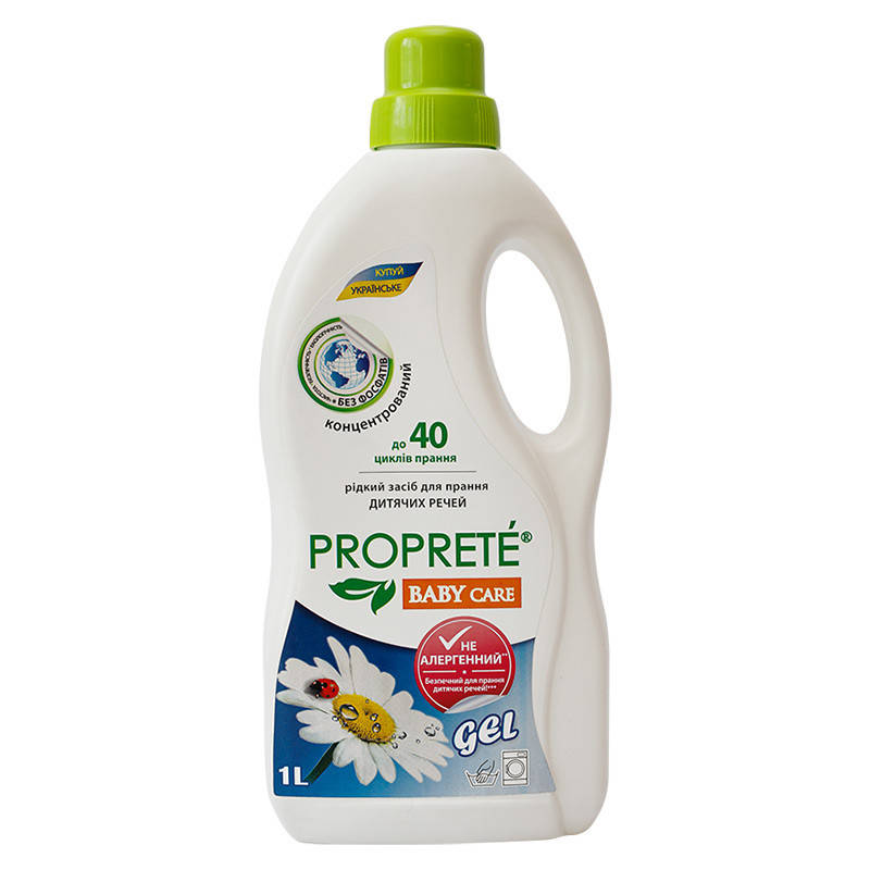 

Жидкое средство для стирки Proprete Baby Care 1 л