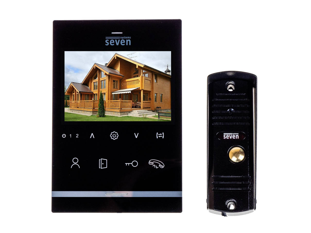 

Комплект домофона SEVEN DP-7542 black