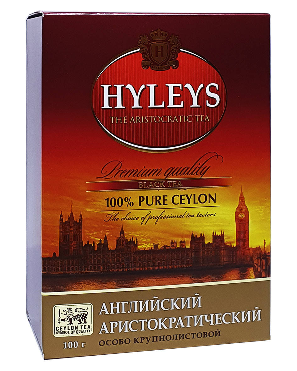 

Чай чорний крупнолистовий Hyleys Англійський аристократичний 100 г (642)