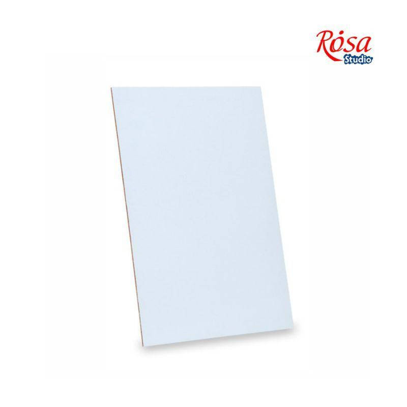

ДВП грунтованное Rosa Studio 50x70 см акрил (4820149875040), Белый