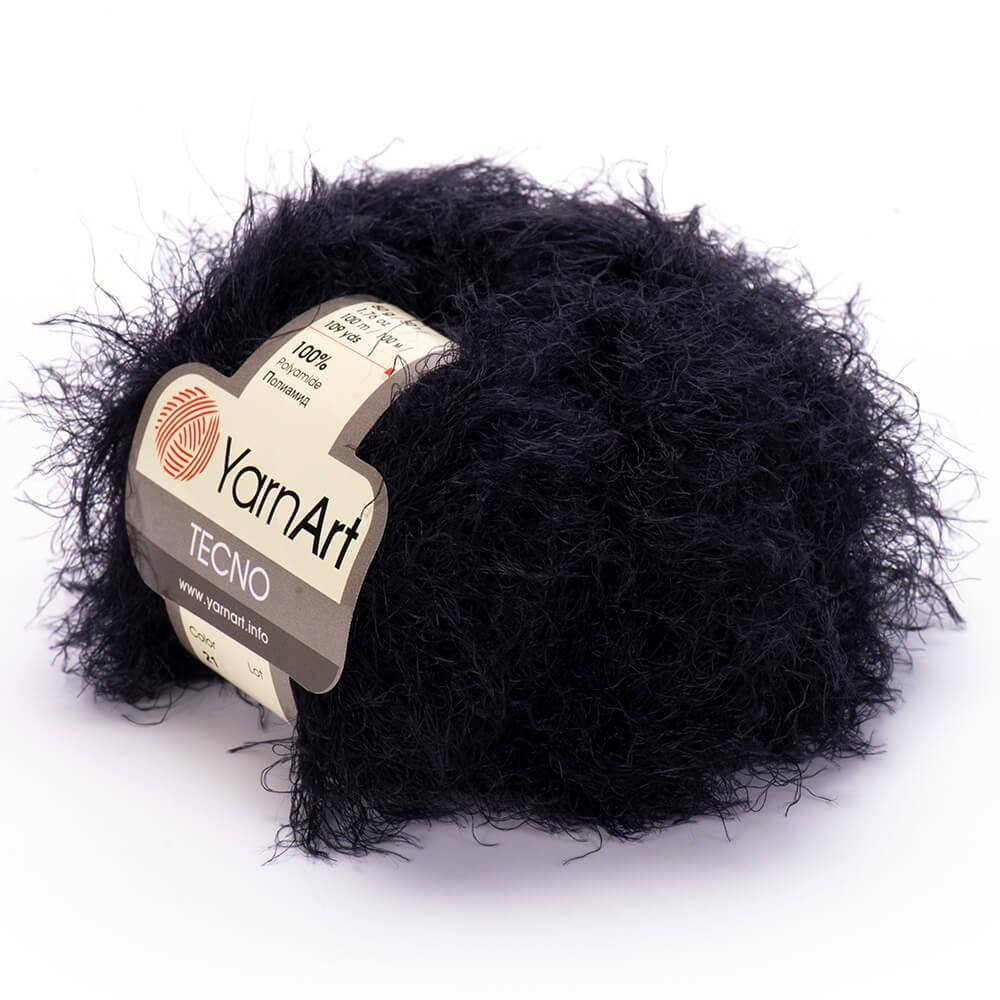 

Yarnart Tecno № 21 черный