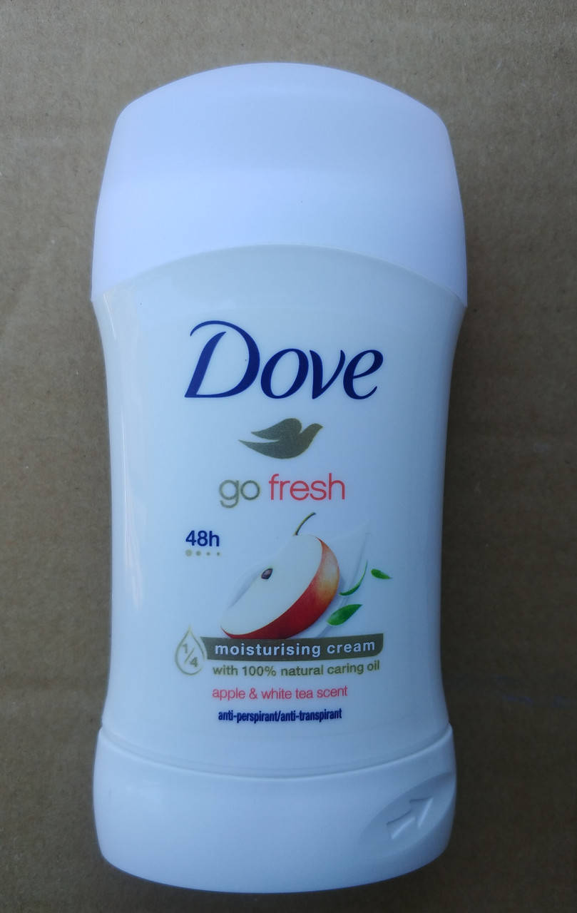 

Dove Go Fresh Apple & White Tea твердый антиперспирант яблоко и белый чай