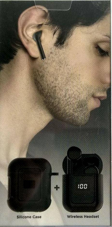 

Наушники Hoco S11 Black + Black silicone, Черный