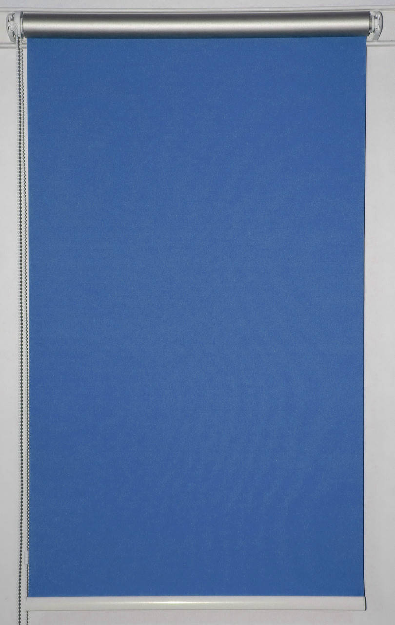 

Рулонная штора 750*1500 Блэкаут Сильвер Синий