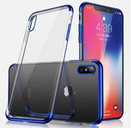 

Силиконовый чехол для Apple iPhone X/Xs Fashion 4951 МирАкс, Красный