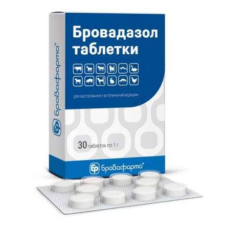 

Бровадазол таблетки № 30 табл. по 1 г Бровафарма
