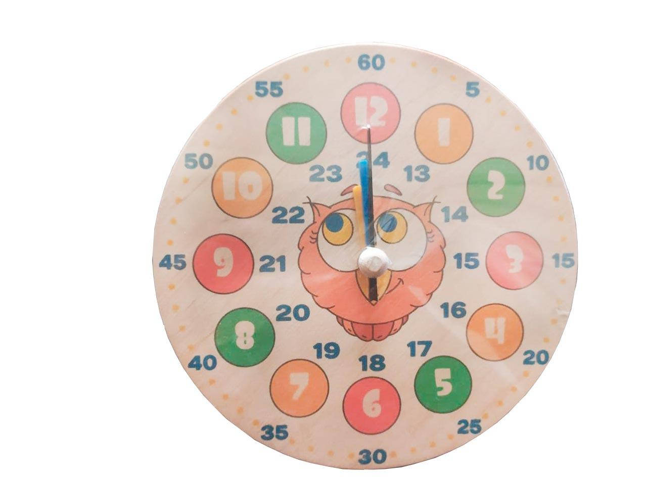 

Модель демонстрационная часы «Совенок» 20 см, Розумний лис