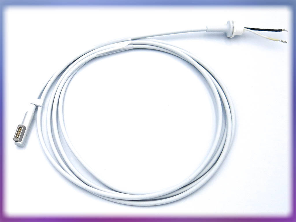 

DC кабель для Apple MagSafe (45W, 60W, 85W) от блока питания к ноутбуку. L-Shape.