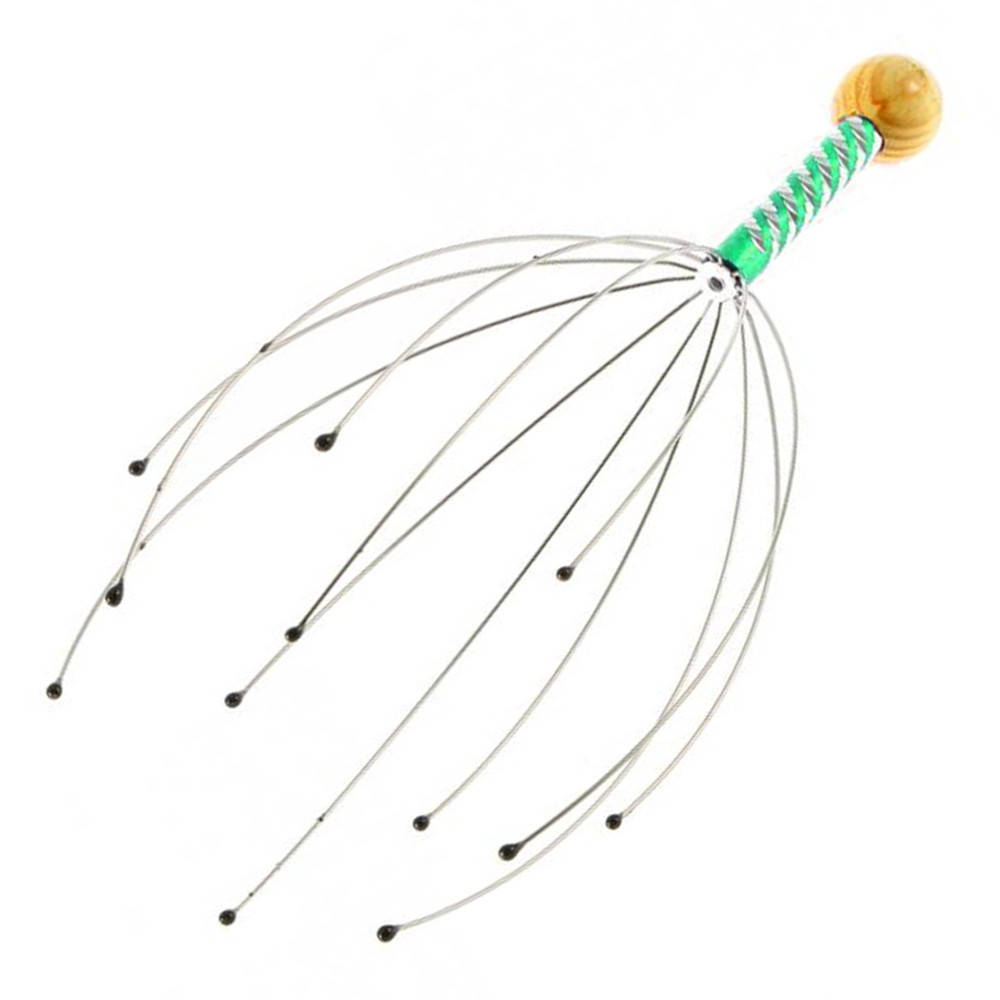 

Массажер для головы Мурашка зеленый 1296295349