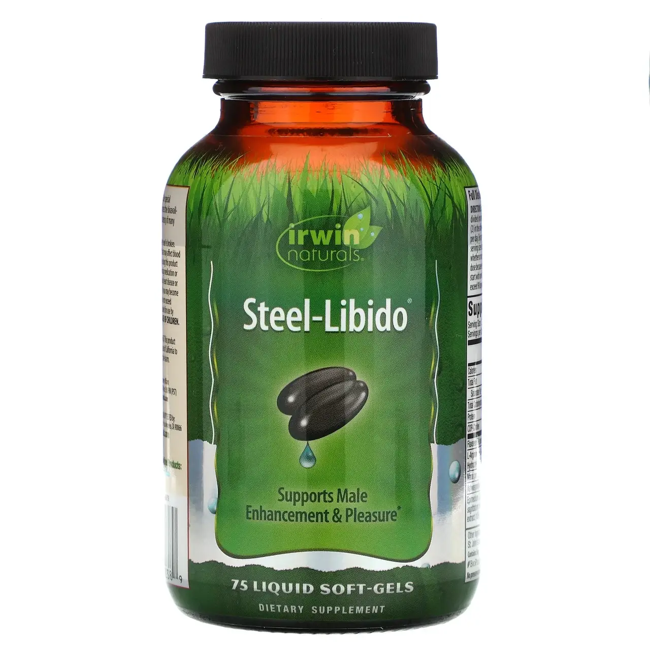 

Irwin Naturals, Steel Libido, 75 мягких желатиновых капсул с жидкостью