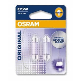 

Указательная лампа Osram 6423-02B C5W 36mm 24V SV8.5-8