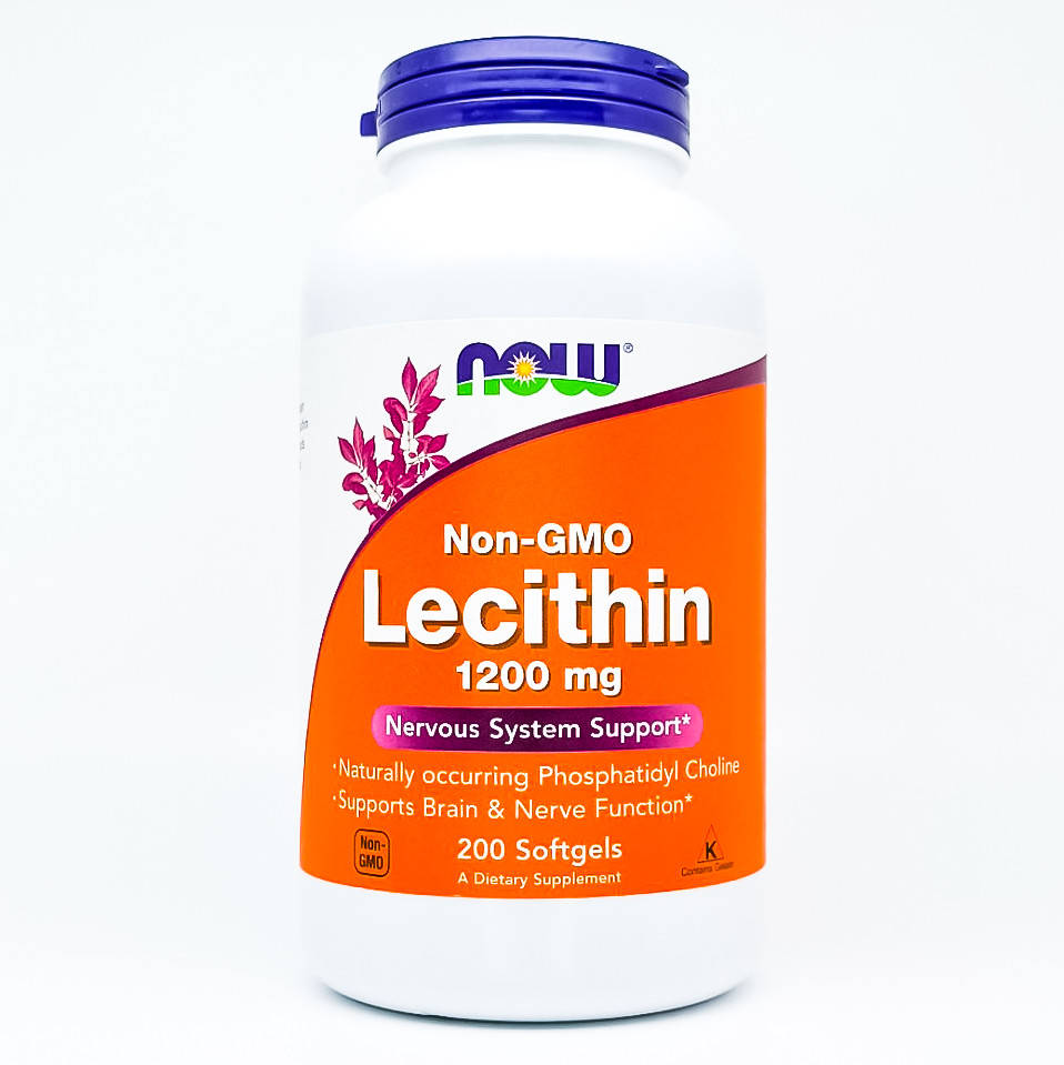 

Лецитин США!! Now Foods Lecithin 1200 мг 200 кап.