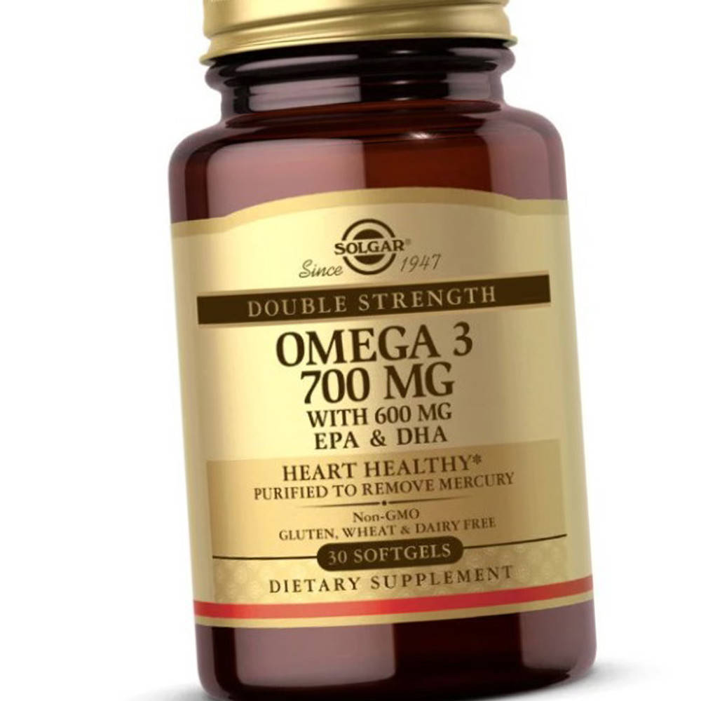 

Омега 3 Солгар Solgar Omega 3 700 mg with 600 mg EPA & DHA 30 капсул рыбий жир