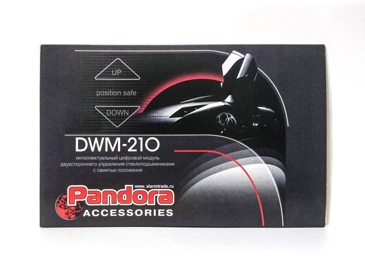 

Интерфейс стеклоподъемника на 2 стекла Pandora DWM-210