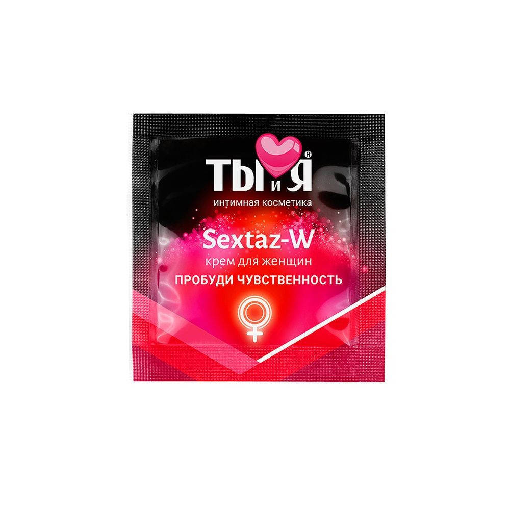 

Возбуждающий крем для женщин "Sextaz-w" пробник, 1,5 г.
