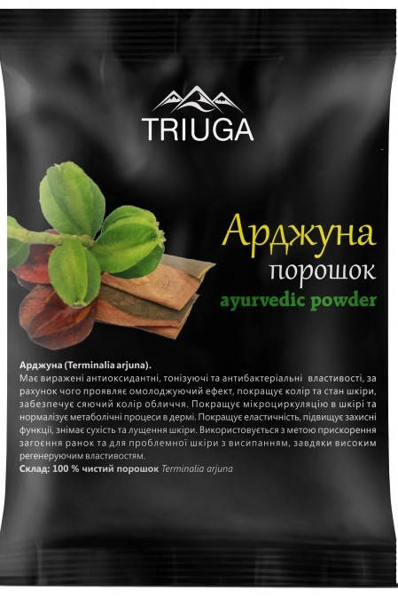 

Натуральный аюрведический порошок АРДЖУНА , 50г, Triuga
