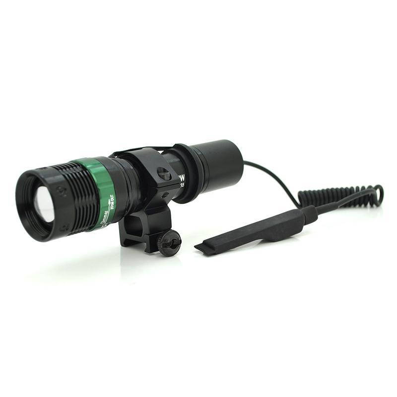 

Подствольный фонарик Bailong B78, Zoom, 1 реж., корпус- алюминий, водостойкий, ударостойкий, 18650,