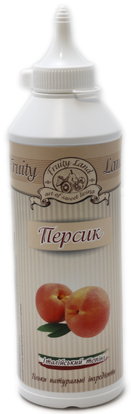 

Персик топінг Frutiy Land,0,6кг