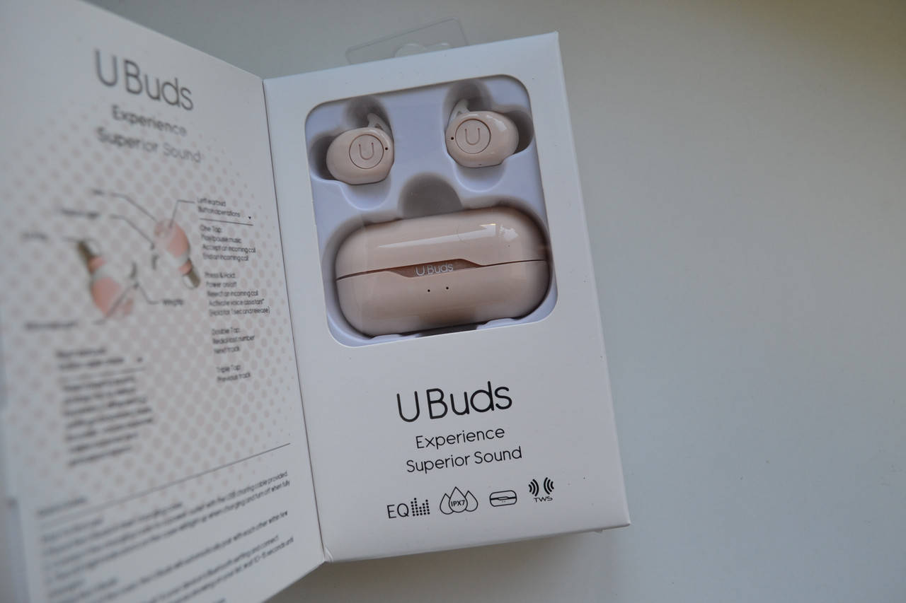 

Нові Безпровідні Навушники U Buds Pink Оригінал!, Розовый